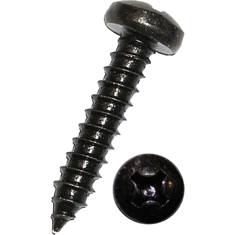 Dresselhaus - Blechschraube Linsen-Blechschrauben 6040/051/51 4,8x32 C-H,Kreuzschl.,sw,zn − 100 Stück