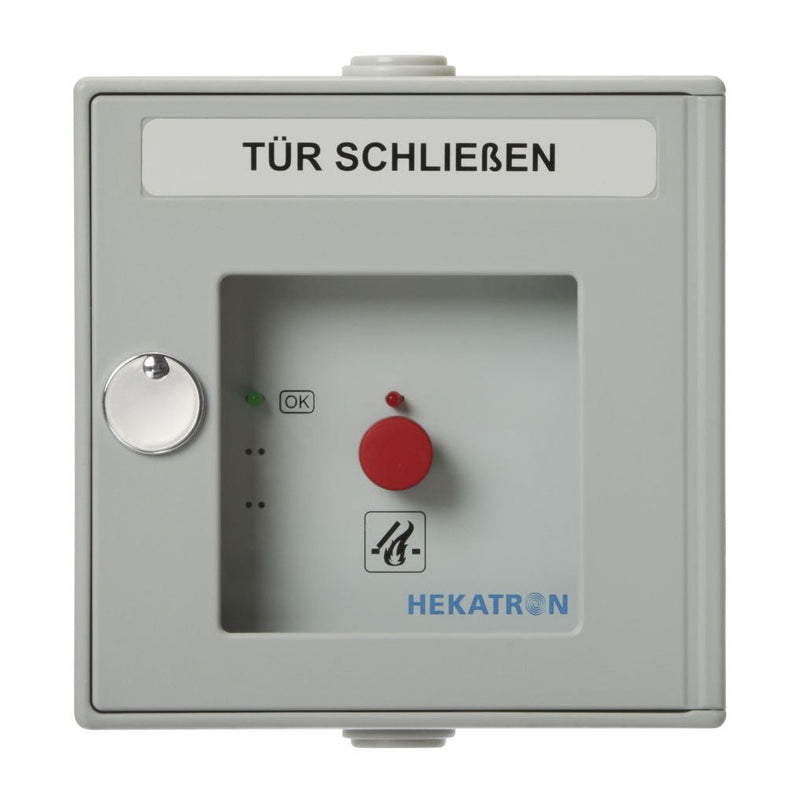 Hekatron Vertriebs - Taster Druckknopftaster DKT 01 ge gelb 24V 1 Wechsler