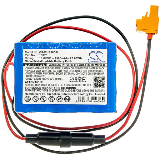 Hückmann - Akku Akkupack Türsteuerung 18V CS-BUS300SL 1500mAh Ni-MH Besam