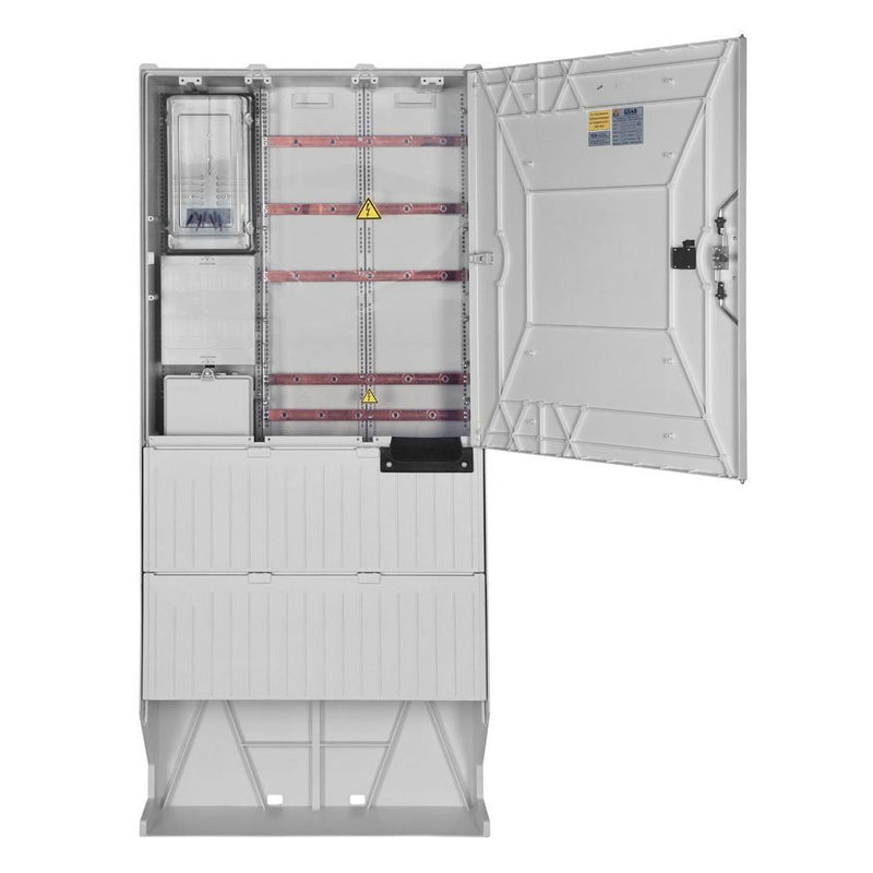 GSAB Elektrotechnik - Zähler-Komplettschrank Festplatzsäule 00.88.1P11Sy m. Sammelsch.,5-p