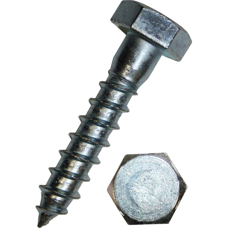 Dresselhaus - Holz-/Spanplattenschraube Sechskant-Holzschrauben 0008/001/74 5x60 zn − 100 Stück