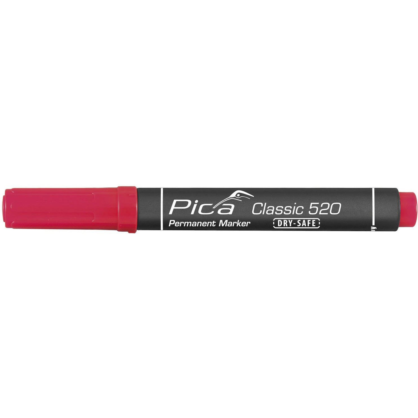 Pica-Marker - Markierungsstift Permanent Marker 520/40 rot, 1-4mm