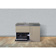 Stengel - Mini-Küche Miniküche Premiumline MPGSSA120KSGSGKFreBl Sand