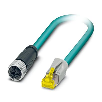 Phoenix Contact - Konfektioniertes Sensor-Aktor-Kabel Netzwerkkabel NBC-M12FSX/1#1080737