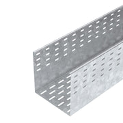 OBO Bettermann - Kabelrinne Mobilfunkrinne gelocht MFR 220 FT 200x200x3000, St, FT − 3 Meter