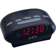 ICES - Radio Uhrenradio Ices ICR-210 black UKW