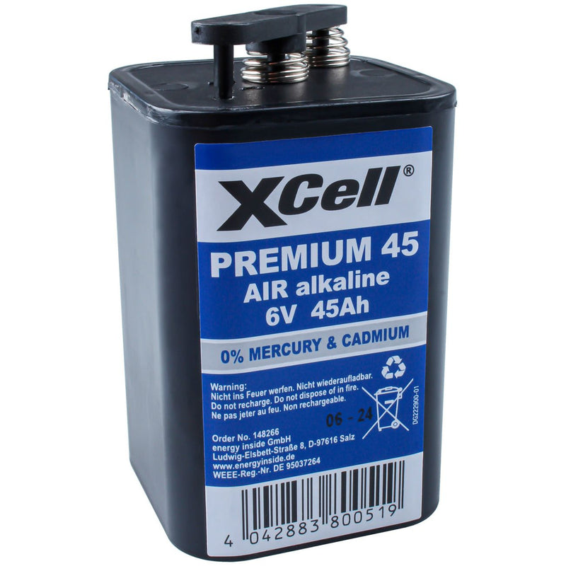 Hückmann - Batterie BatBatterie 6V 45 Ah 4R25 Premium 45 Premium XCell