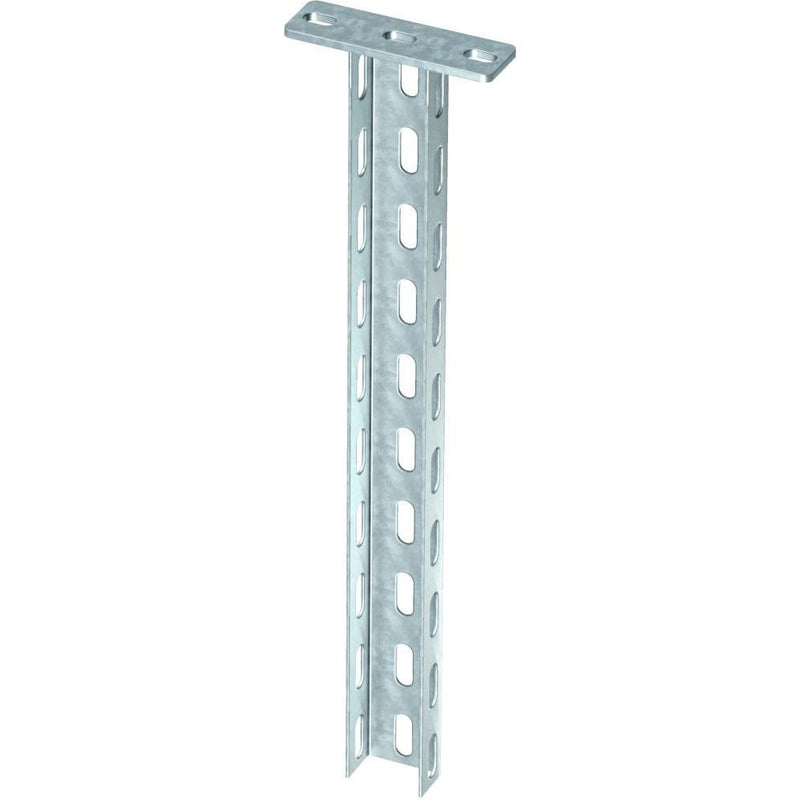 OBO Bettermann - Hängestiel für Kabeltragsystem U-Stiel m.Kopfplatte US 3 K 90 FT 900mm