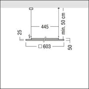 Zumtobel Group - Decken - /Wandleuchte LED - Pendelleuchte LF3 D/I  #42186945 4000K