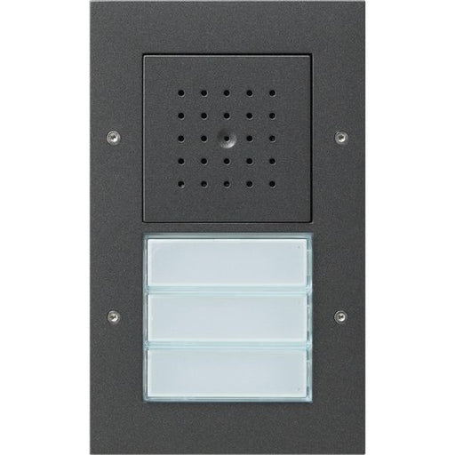 Gira - Türstation für Türkommunikation Türstation 126767 AP 3fach anthrazit