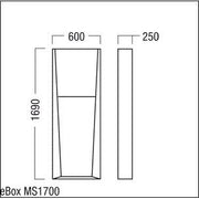 Zumtobel - Notlichtbaustein Zentrales Notlichtgerät ONLITE MS1700