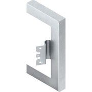 Niedax - Wandanschlussblende für Geräteeinbaukanal GK-Wandabschlussblende GWB 170T100 L einzügig 211x100mm − 10 Stück