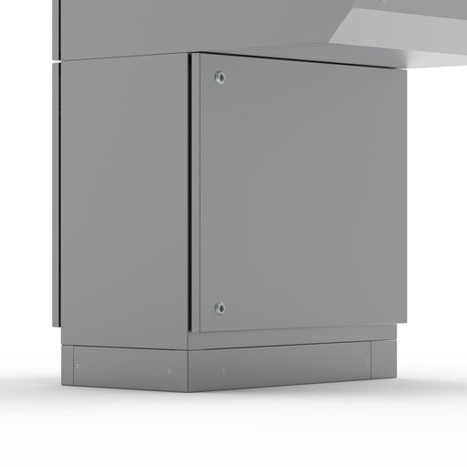nVent Hoffman - Sockel/Sockelelement (Schaltschrank) Sockel, 200x1200x400 MSNS2124