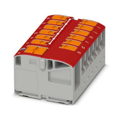 Phoenix Contact - Durchgangs-Reihenklemme Verteilerblock PTVFIX 6/12X2,5 RD − 20 Stück