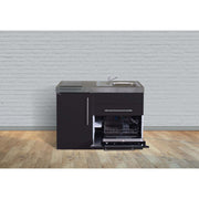 Stengel - Mini-Küche Miniküche Premiumline MPGSSM120KSGSKSliBre Schwarz matt