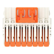 WAGO - Kabelsteckverbinder für Leiterplattensteckverbinder 1-Leiter-Federleiste,Hebel 2734-1108/328-000 PushinCAGECLAMP,lgr − 50 Stück