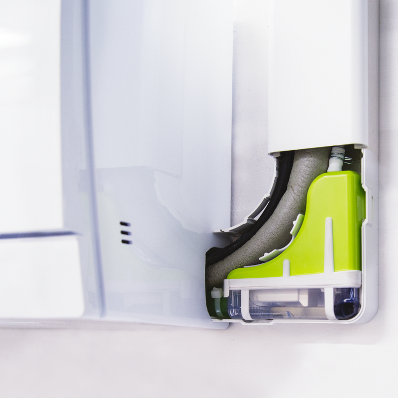 Aspen - Silent+ Mini Lime Eckpumpe – leise Kondensatpumpe für Klimaanlagen