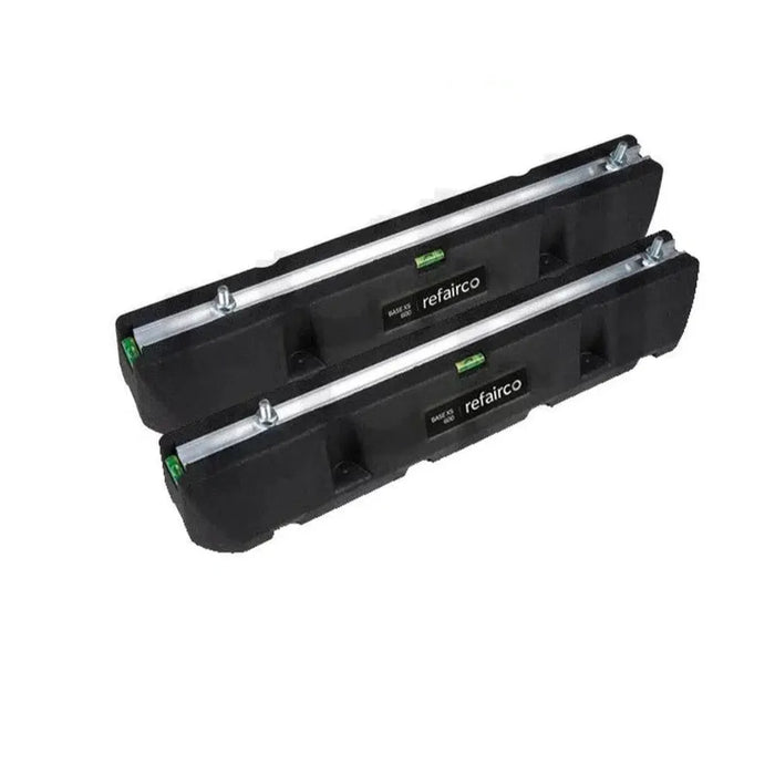 Bodenkonsole 2x Dämpfungssockel aus SBR-Kautschukgranulat 250 - 1200mm
