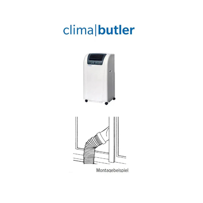 Clima Butler 2 Mobile Klimaanlage - 3,5 KW Mobile Split Klimaanlage CLIMABUTLER 2 Weiß