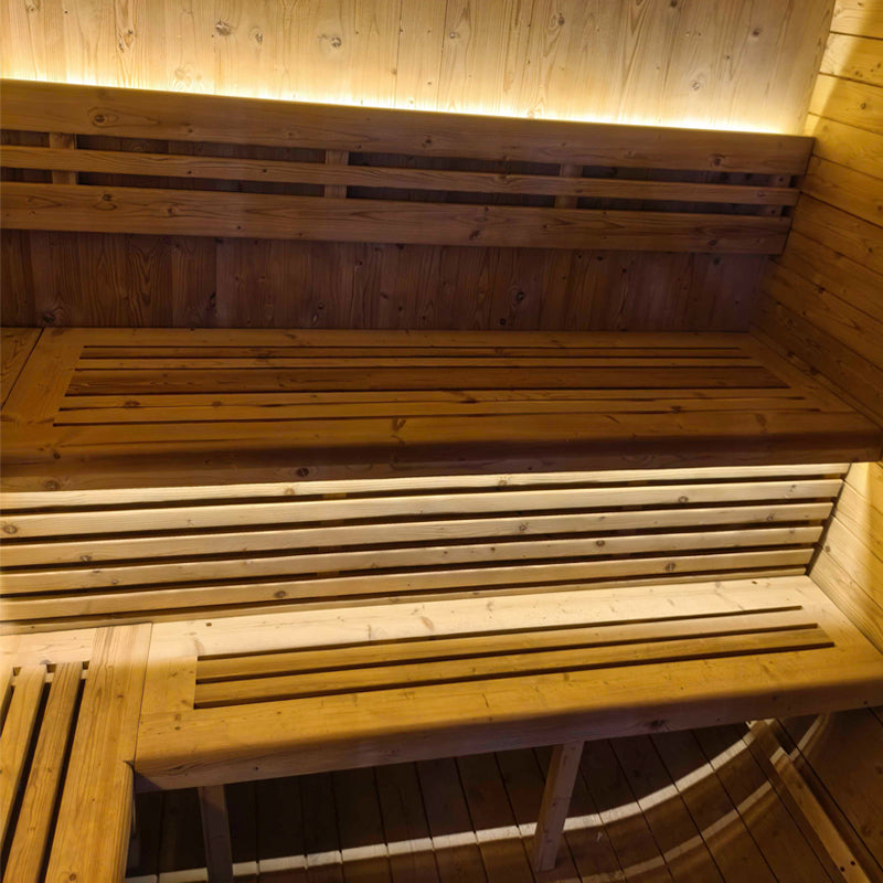 Black Rhino - Custom Spa Sauna Room – Maßgeschneiderter Holz-Sauna-Wellnessraum (2–6 Personen)