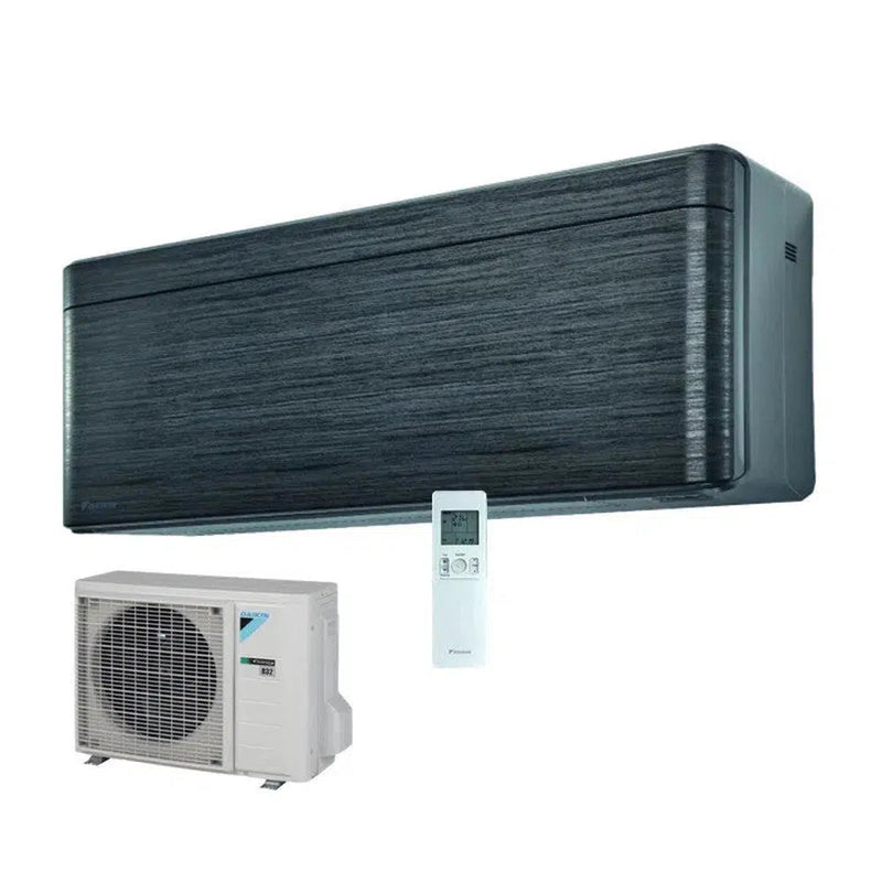 DAIKIN Klimaanlage Set Wandgerät Stylish 2,0 kW - FTXA20 + Außengerät RXA20A R32 Klimaanlage Weiß/Schwarz/Silber