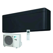 DAIKIN Klimaanlage Set Wandgerät Stylish 2,5 kW - FTXA25 + Außengerät RXA25A R32 Klimaanlage Weiß/Schwarz/Silber