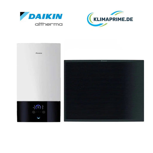 Daikin Altherma 3 H HT W 14 kW Monoblock Wärmepumpe Set Premium Hydrobox & 6 kW Heizstab EPRA14DV3 + ETBX16E6V7