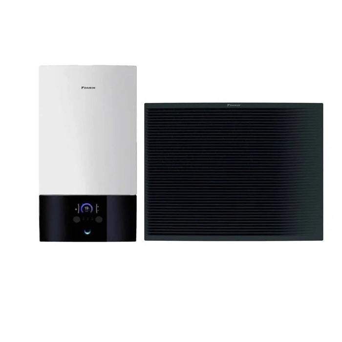 Daikin Altherma 3 H HT W 14 kW Monoblock Wärmepumpe Set Premium Hydrobox &amp; 9 kW Heizstab EPRA14DW1 + ETBX16E9W7 - 400V
