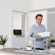 Daikin - Altherma Split Wärmepumpe 10,6 kW Premium 3 R W Hydrobox & 6 kW Heizstab ERLA11DV3 + EBBX11D6V