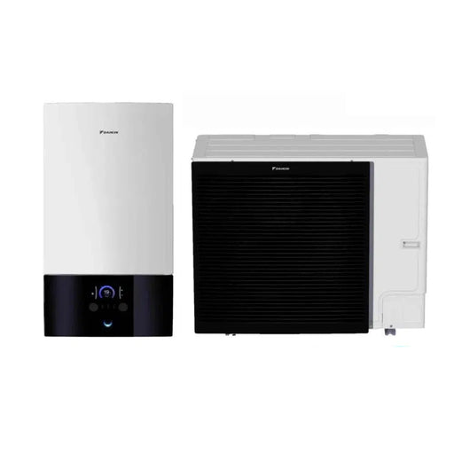 Daikin Altherma Split Wärmepumpe 10,6 kW Premium 3 R W Hydrobox &amp; 6 kW Heizstab ERLA11DV3 + EBBX11D6V by Daikin
