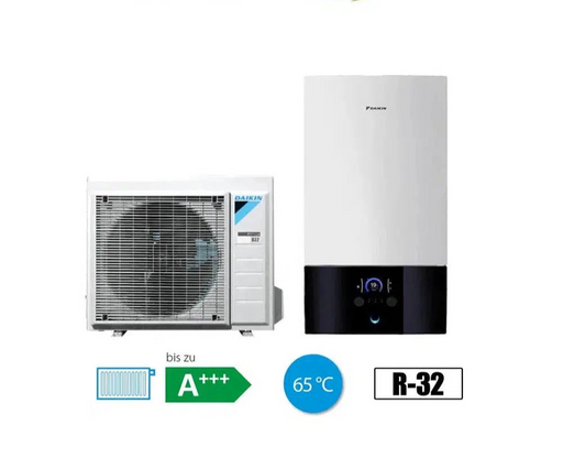 Daikin Altherma Wärmepumpe 3 R W Set EHBX08E9W + ERGA06EVH + Hydrobox 9,0 kW