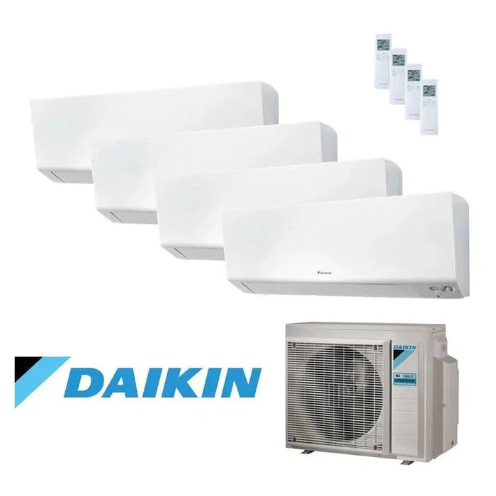 Daikin Perfera Wifi Klimaanlage Set 4 x Wandgerät 1,5 kW CTXM15R + Außengerät 4MXM68A - R32