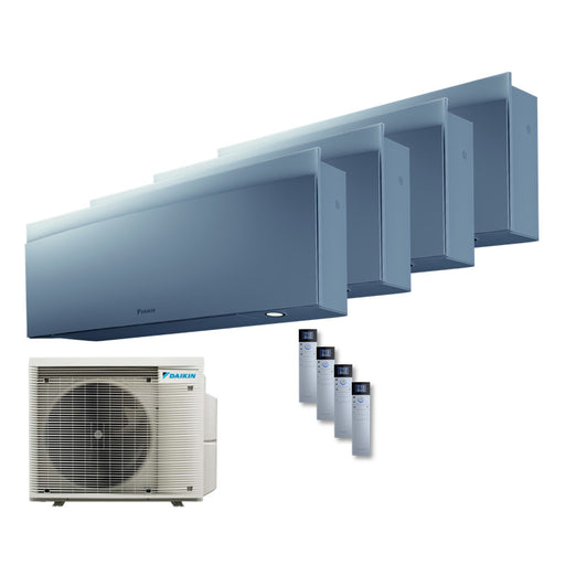 Daikin Emura Multisplit Klimaanlage 4 × Wandgerät + Außeneinheit – 4 Innengeräte – 2.0 kW + 2.0 kW + 2.0 kW + 2.0 kW + Außene
