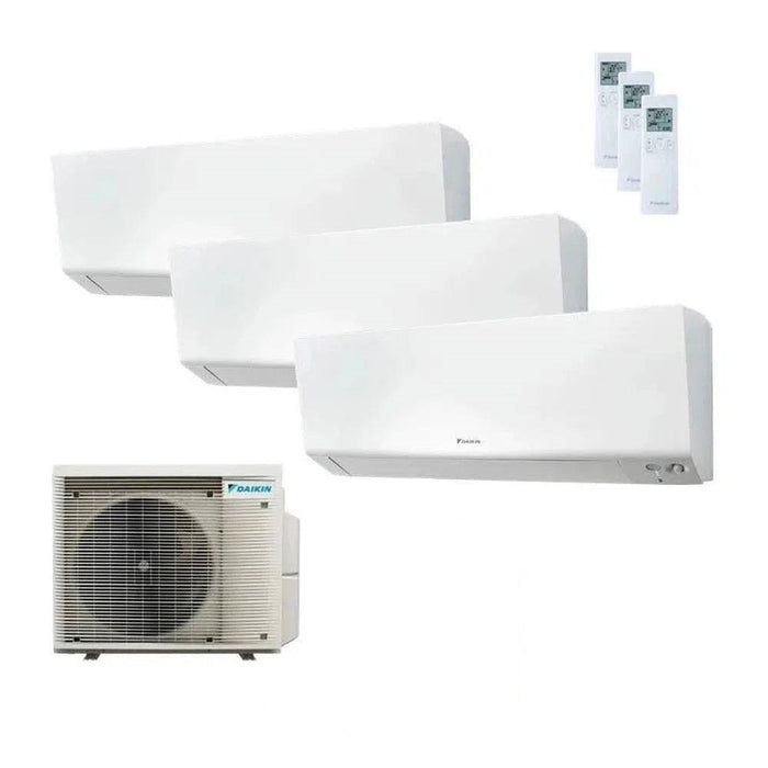 Daikin Perfera Wifi Klimaanlage Set 3 x Wandgerät 2x2,0/1x2,5 kW FTXM20A + FTXM25A + Außengerät 3MXM52A - R32