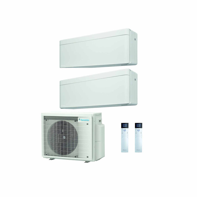 Daikin - Stylish Multisplit Klimaanlage 2 × Wandgerät + Außeneinheit – 2 Innengeräte