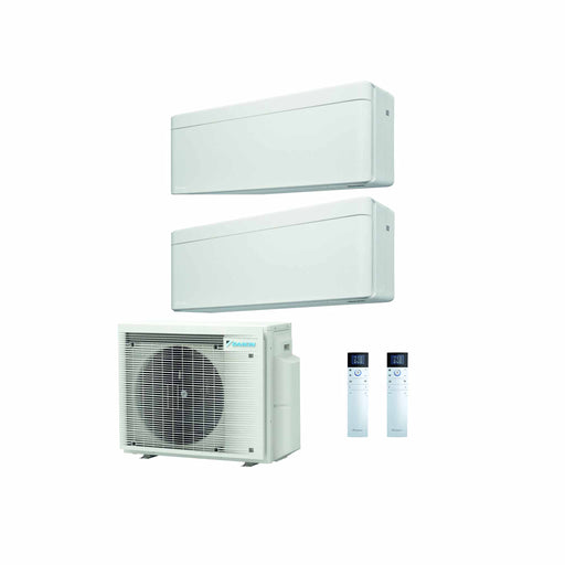 Daikin Stylish Multisplit Klimaanlage 2 × Wandgerät + Außeneinheit – 2 Innengeräte – 1.5 kW + 1.5 kW + Außeneinheit 4.0 kW / 
