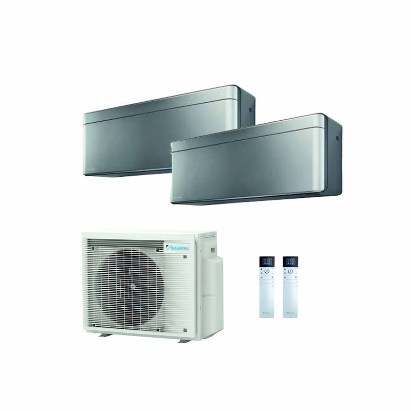 Daikin - Stylish Multisplit Klimaanlage 2 × Wandgerät + Außeneinheit – 2 Innengeräte