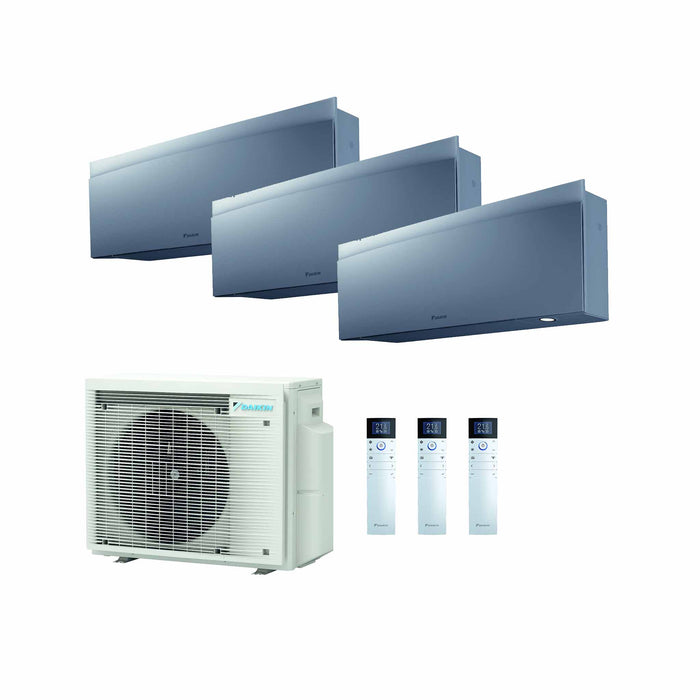 Daikin Emura Multisplit Klimaanlage 3 × Wandgerät + Außeneinheit – 3 Innengeräte
