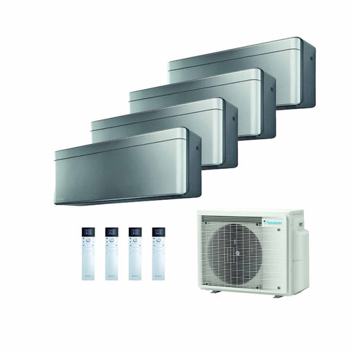 Daikin Stylish Multisplit Klimaanlage 4 × Wandgerät + Außeneinheit – 4 Innengeräte – 1.5 + 1.5 + 1.5 + 1.5 kW + Außeneinheit 
