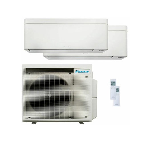 Daikin Stylish Multisplit Klimaanlage | 2 x Wandgerät + 1 x Außengerät – 1.5 kW + 1.5 kW - 4.0 kW Außeneinheit / weiß by Daik
