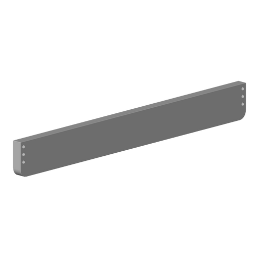 Dornbracht - Halter für Wannengriff Ersatzteile 081771500 300 x 35 x 10 mm chrom