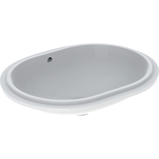 Geberit Vertriebs - Unterbau-WT VARIFORM, elliptisch 550x400mm, o. Hl., mit Überlauf, weiß