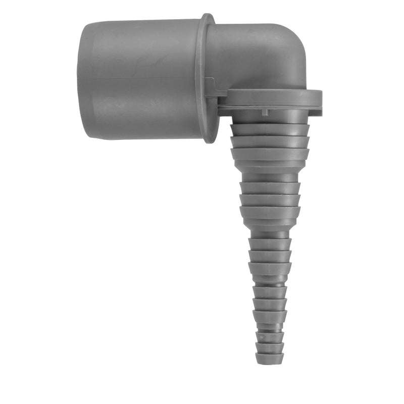 Airfit - Schlauchwinkel DN40x25-8mm Übergang vom Schlauch zum Abflussrohr