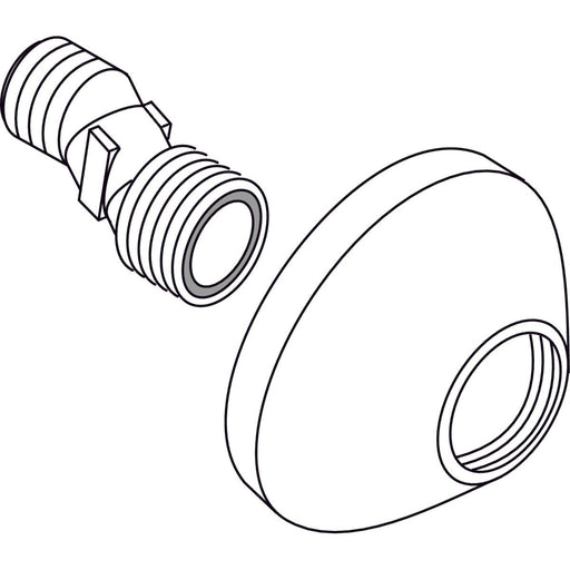 Ideal Standard - S-Anschluss kpl. IDEAL-STANDARD A 960975AA, S-Anschluss kompl.,2 St.,PG9