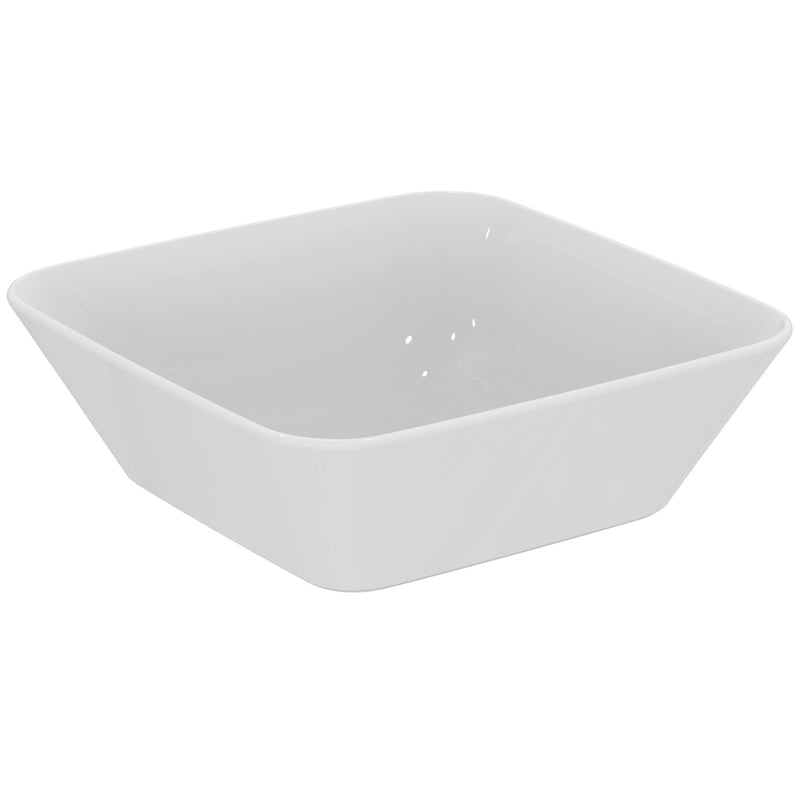 Ideal Standard - Schale CONNECT AIR, quadratisch, o.Hl., o.Ül., 400x400x135mm, Weiß