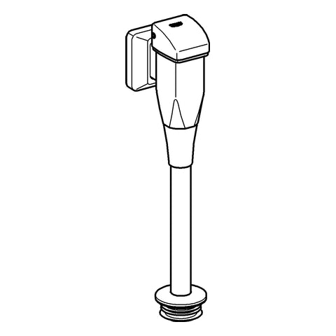 Grohe - Urinal-Spüler 37437 DN15 Aufputz mit Rosette Spülrohr Innenverb. chrom