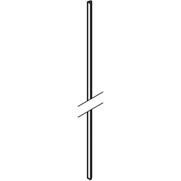Geberit Vertriebs - Griff, Lava, ACANTO Hochschrank flach zu Art.-Nr.: 500.637.JK.2