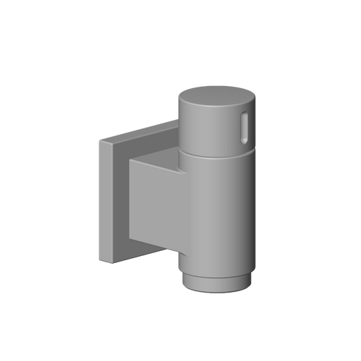 Dornbracht - Kneipp Wandanschlussbogen mit Ventil 2848697906 platin matt