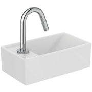 Ideal Standard - HWB-Paket mit Standventi EUROVIT+ u. IDEALSTREAM, Ablg.links, Weiß und Chrom
