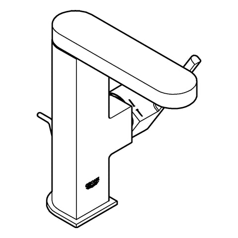 Grohe - EH-WT-Batterie PLUS 23871_3 M-Size schwenkbarer Auslauf supersteel